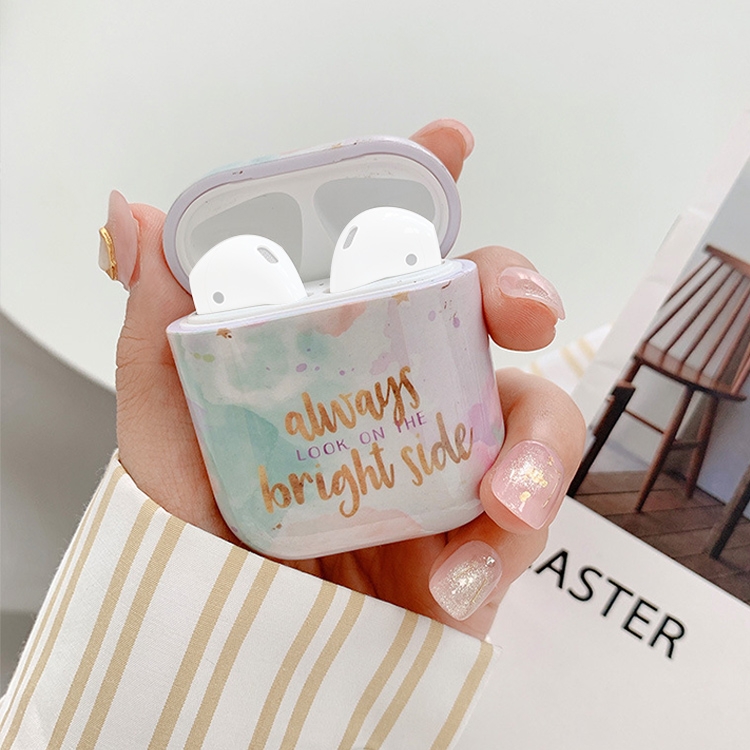

Wireless Earphones Shockproof Oil Paint Silicone Protective Case for Apple AirPods 1 / 2 (Colours)