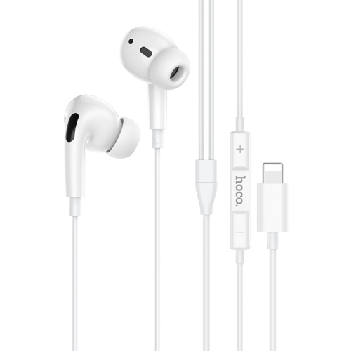 

Hoco M1 Pro Original Series 8 Pin In-ear Wired Earphone (White)