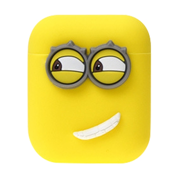 

Wireless Earphones Silicone Storage Case Despicable Me Style Split Type Earphones Case for Airpods