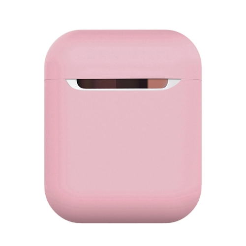 

Wireless Earphones Shockproof Liquid Silicone Protective Case for Apple AirPods 1 / 2(Pink)