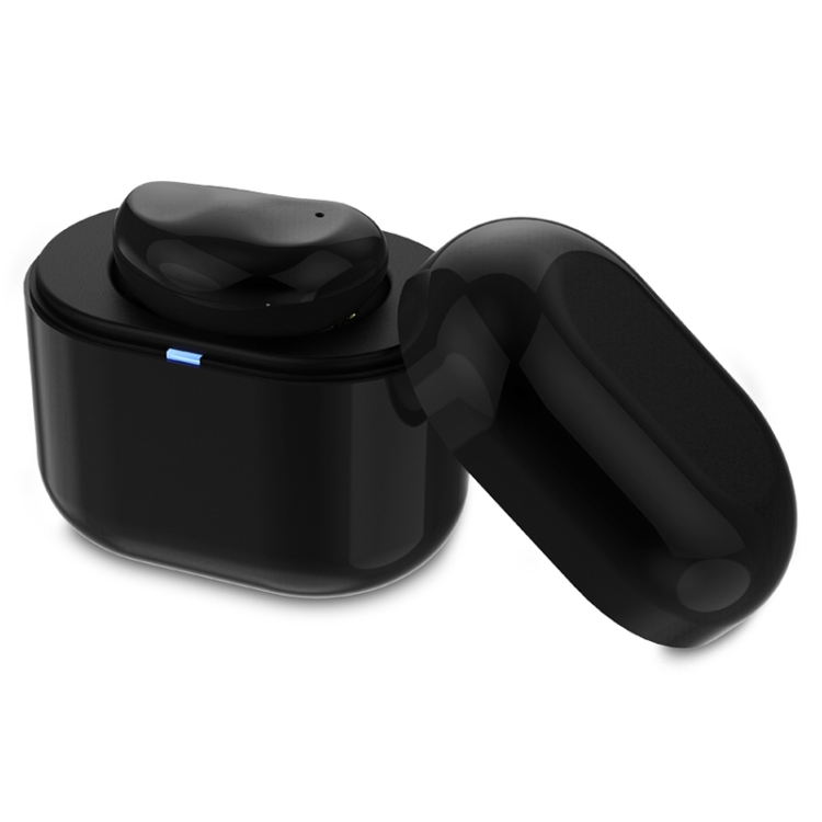 

REMAX RB-T25 Single-sided Smart Touch Bluetooth Earphone with Magnetic Charging Box, Support Calls(Black)