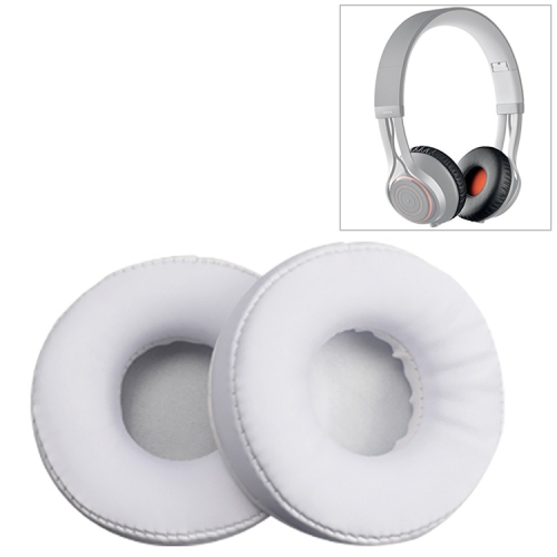 

2 PCS For Jabra Revo Wireless Headphone Cushion Sponge Leather Cover Earmuffs Replacement Earpads(White)