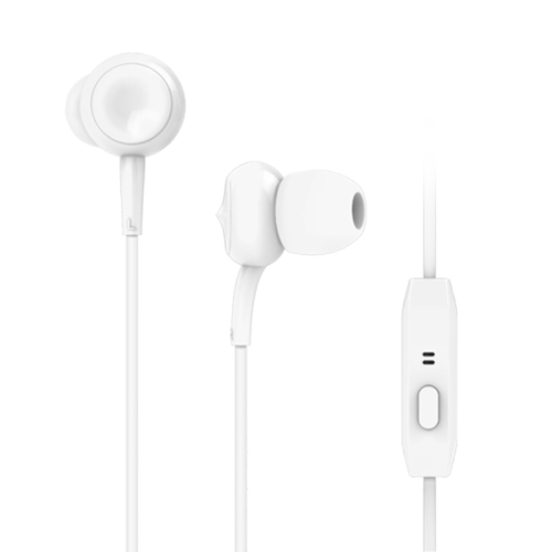

KIVEE KV-MT02 Candy 1.2m Wired In Ear 3.5mm Interface Stereo Earphones with Mic (White)