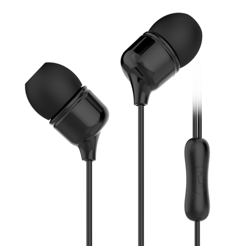 

KIVEE KV-MT22 1.2m Wired In Ear 3.5mm Interface Stereo Earphones with Mic (Black)