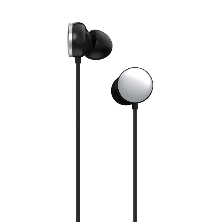 

ONDA AD303 3.5mm Jack High-Fidelity Stereo In Ear Wired Earphone with Microphone (Silver)