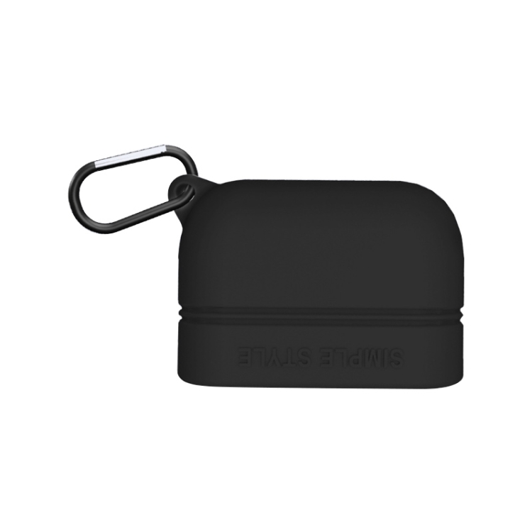 

For Sony WF-1000XM3 Bluetooth Earphone Protective Case Shockproof Silicone Storage Box (Black)