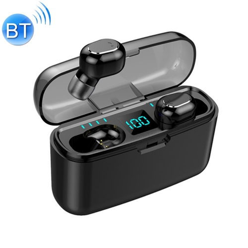 

M8W Bluetooth 5.0 Waterproof Wireless Binaural Sport Bluetooth Headset with Digital Display