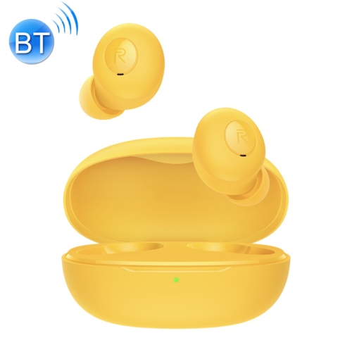 

[HK Warehouse] Realme Buds Q Bluetooth 5.0 IPX4 Waterproof TWS True Wireless Stereo Earphone (Yellow)