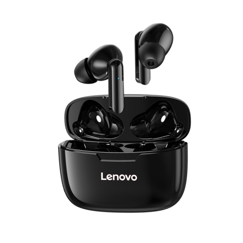 Original Lenovo XT90 USB-C / Type-C Interface Bluetooth 5.0 Touch Wireless Bluetooth Earphone with Charging Box, Support In-ear Auto Playback & HD Call & Voice Assistant (Black)