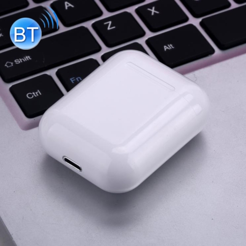 

i12 TWS Bluetooth 5.0 Touch Control Wireless Bluetooth Earphone with Charging Box, Support Binaural Call & Siri Function(White)