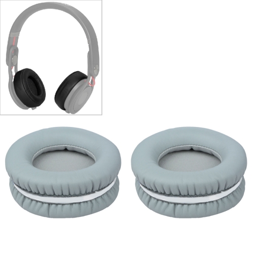 

2 PCS For Steelseries Siberia V2 / V1 Frost Blue Grey Protein Leather Cover Headphone Protective Cover Earmuffs