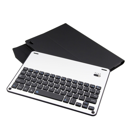 

FT-1039B Detachable Bluetooth 3.0 Aluminum Alloy Keyboard + Lambskin Texture Leather Case for iPad Pro 10.5 inch / iPad Air (2019), with Water Repellent / Three-gear Angle Adjustment / Magnetic / Sleep Function (Black)