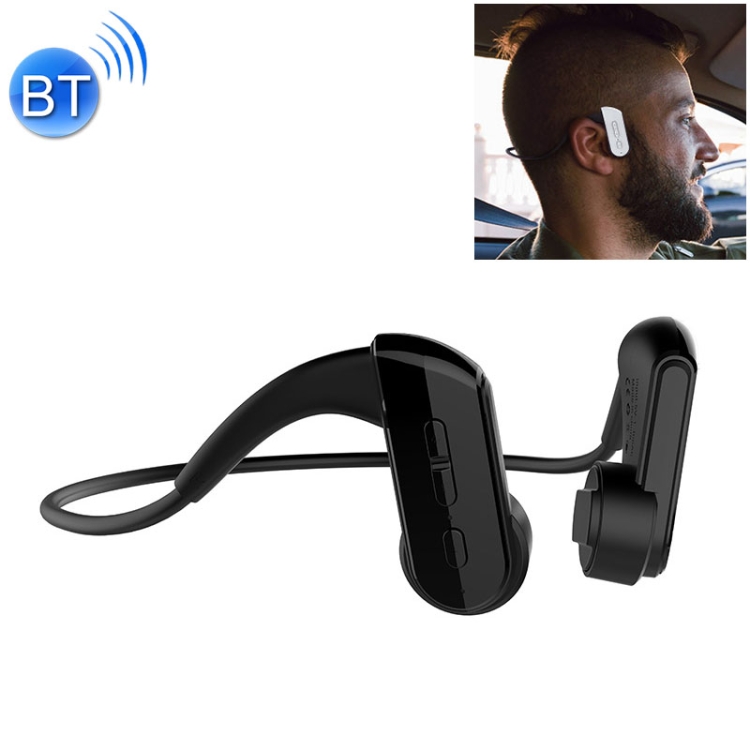 

FMJ E3 Bluetooth 4.1 Waterproof Magnetic Bone Conduction Sport Bluetooth Earphone (Black)