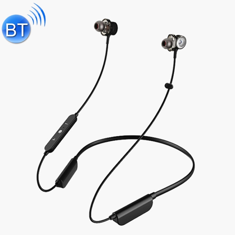 

FMJ i6 Bluetooth 4.1 Waterproof Neck-mounted Bluetooth Earphone(Black)