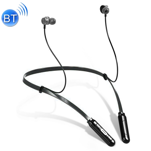 

FMJ Q9 Bluetooth 4.2 Waterproof Magnetic Sport Bluetooth Earphone (Black)