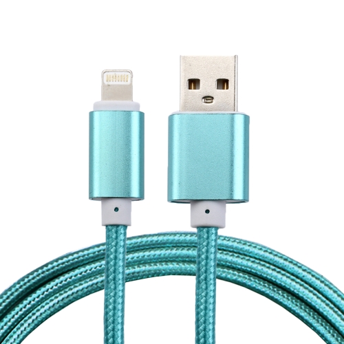 

1m Woven Style Metal Head 84 Cores 8 Pin to USB 2.0 Data / Charger Cable, For iPhone XR / iPhone XS MAX / iPhone X & XS / iPhone 8 & 8 Plus / iPhone 7 & 7 Plus / iPhone 6 & 6s & 6 Plus & 6s Plus / iPad