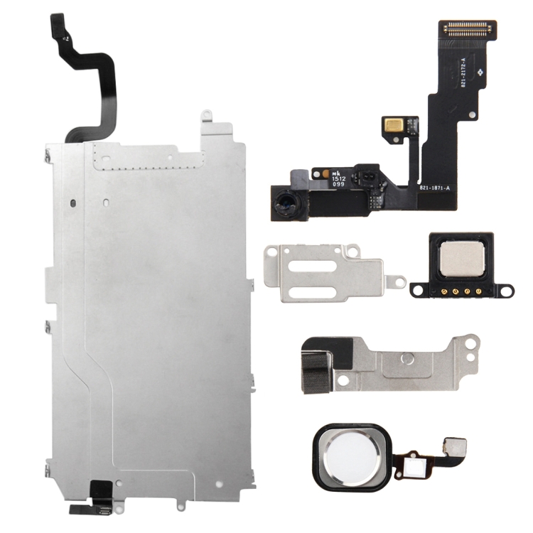 

6 in 1 for iPhone 6 LCD Repair Accessories Part Set(White)