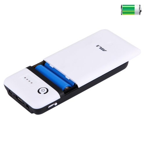 

Portable 20400mAh 6 x 18650 Batteries Plastic Power Bank Shell Box with USB Output & Indicator Light, For iPhone, iPad, Samsung, LG, Sony Ericsson, MP4, PSP, Camera, Batteries Not Included(Random Color Delivery)