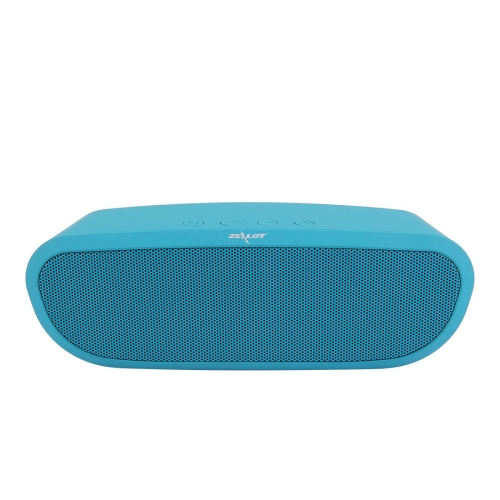 

ZEALOT S9 Portable Multifunctional Wireless Bluetooth Speaker , for iPhone & iPad , Support Hands-free Answer Phone & Wireless Transmission & FM Radio & TF Card & USB Port & 3.5mm Audio(Blue)