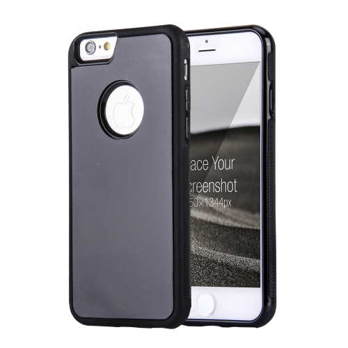 

For iPhone 6 & 6s Anti-Gravity Magical Nano-suction Technology Sticky Selfie Protective Case(Black)