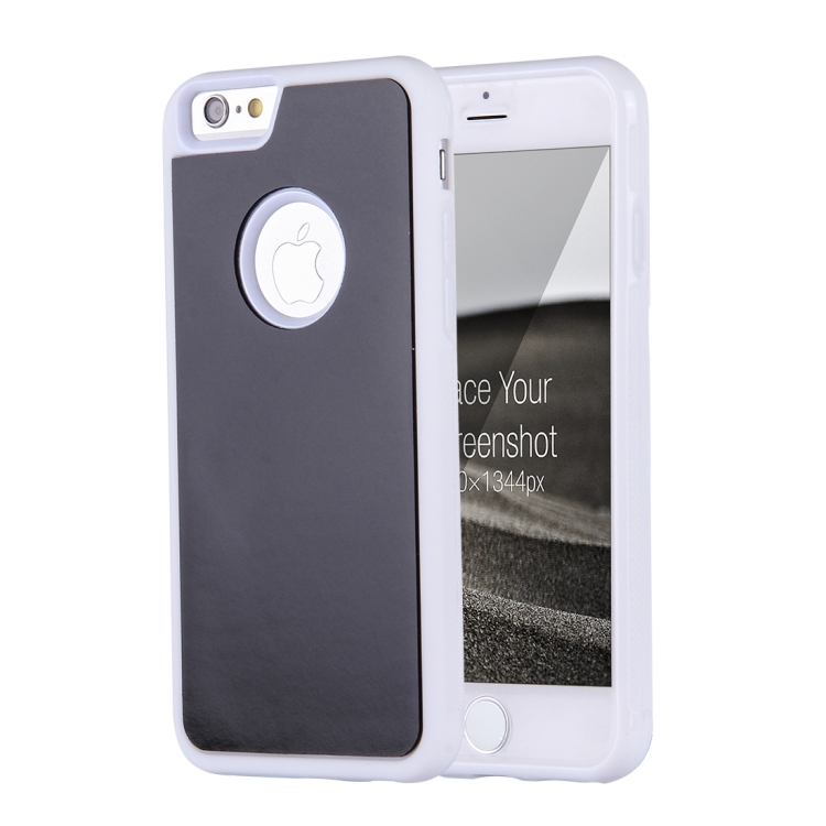 

For iPhone 6 & 6s Anti-Gravity Magical Nano-suction Technology Sticky Selfie Protective Case(White)