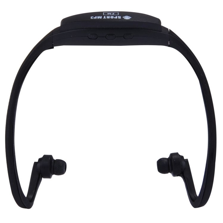 

507 Life Waterproof Sweatproof Stereo Wireless Sports Earbud Earphone In-ear Headphone Headset with Micro SD Card Slot, For Smart Phones & iPad & Laptop & Notebook & MP3 or Other Audio Devices, Maximum SD Card Storage: 32GB(Black)