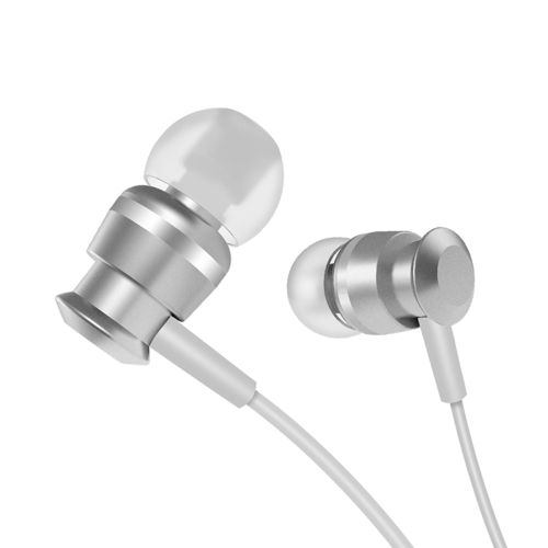 

JOYROOM EL122 3.5mm In-Ear Metal Moving Coil Stereo Earphone with Mic, For iPad, iPhone, Galaxy, Huawei, Xiaomi, LG, HTC and Other Smart Phones(Silver)