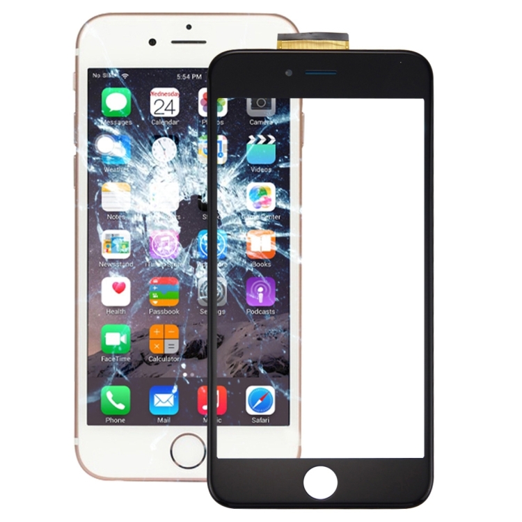 

Touch Panel with Front LCD Screen Bezel Frame & OCA Optically Clear Adhesive for iPhone 6s Plus(Black)