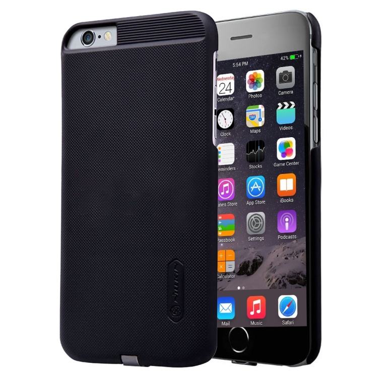 

NILLKIN 2 in 1 Magic Case for iPhone 6 Plus & 6s Plus Anti-slip PC Protective Case with QI Standard Wireless Charging Receiver(Black)
