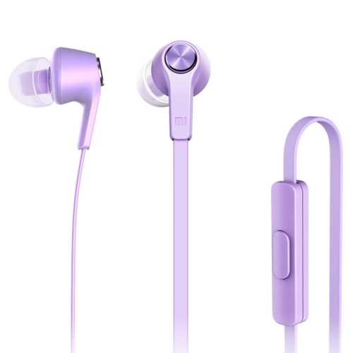 

Original Xiaomi HSEJ02JY Basic Edition Piston In-Ear Stereo Bass Earphone With Remote and Mic(Purple)