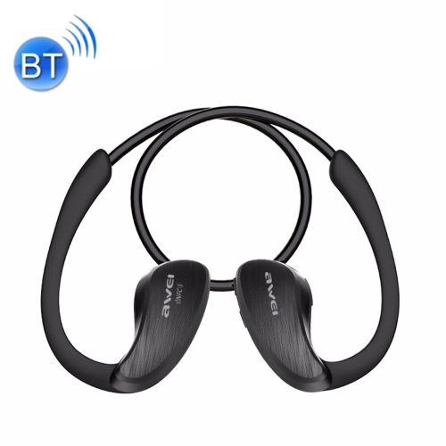 

AWEI A885BL Wireless Sport Bluetooth Stereo Earphone with Mic, Support Handfree Call & NFC Function, for iPhone, Samsung, HTC, Sony and other Smartphones(Black)