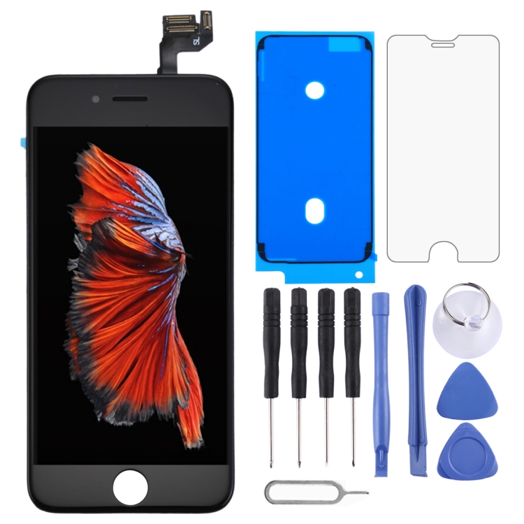 

LCD Screen and Digitizer Full Assembly with Front Camera for iPhone 6s(Black)