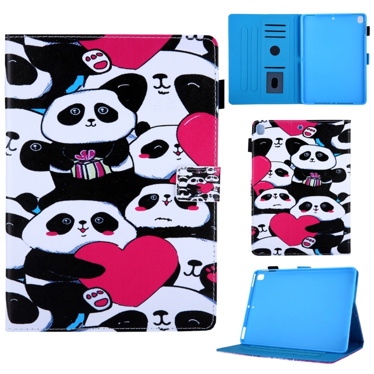 

Pandas Pattern Horizontal Flip Leather Case for iPad Air / Air 2 / iPad Pro 9.7 2016 / iPad 9.7 2017 / iPad 9.7 2018, with Holder & Card Slot & Sleep / Wake-up Function