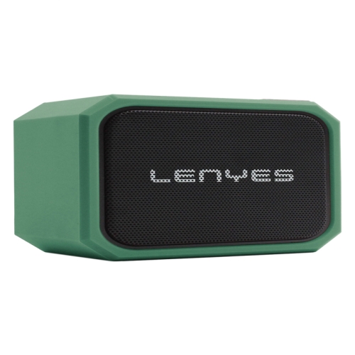 

Lenyes S107 20W IPX7 Waterproof HiFi Bass Wireless Bluetooth Speaker, Support Hands-free / USB / AUX (Green)