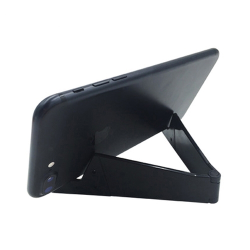

10 PCS V Shape Universal Mobile Phone Tablet Bracket Holder (Black)