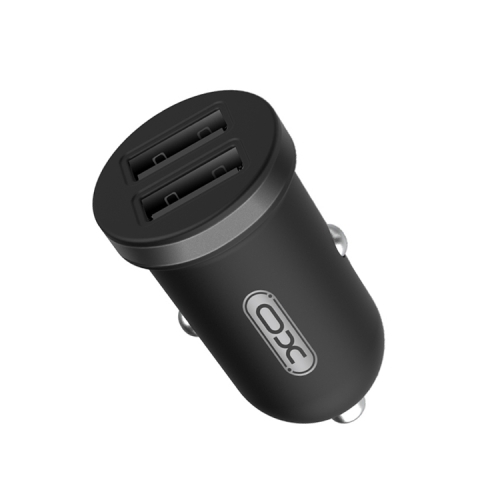 

XO CC-18 2.1A Universal Dual USB Smart Car Charger (Black)