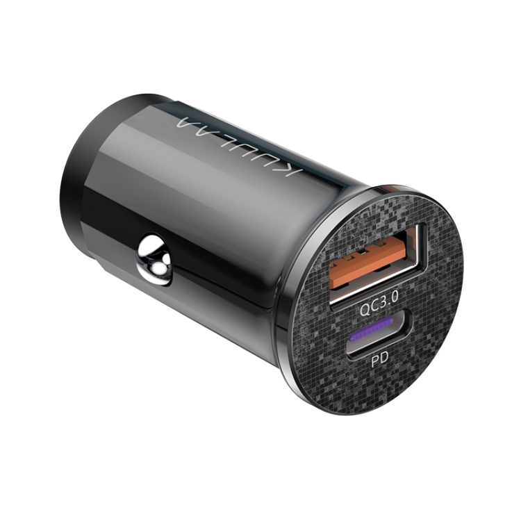 

KUULAA KL-CD09 48W QC3.0 + PD Type-C / USB-C Mini Car Charger(Black)