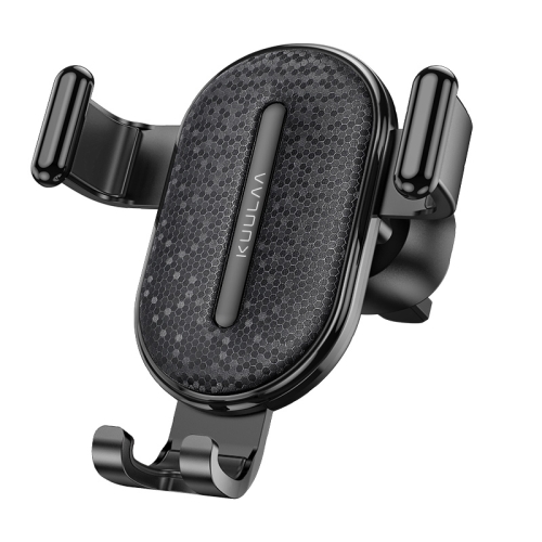 

KUULAA KL-ZJ04 Car Plastic Gravity Air Outlet Bracket Holder (Black)