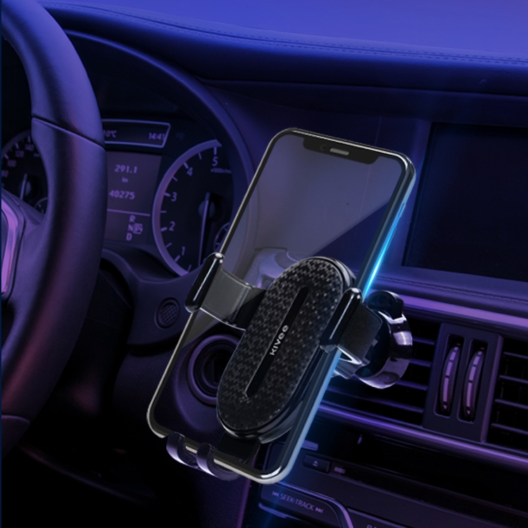 

KIVEE KV-UC08 Universal Car Gravity Mobile Phone Holder Bracket (Black)