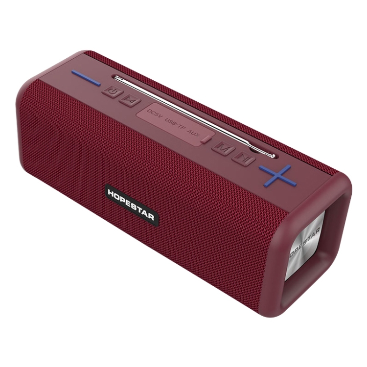 

HOPESTAR T9 Portable Outdoor Bluetooth Speaker (Red)