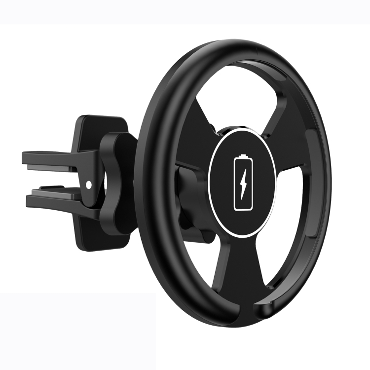 

R-JUST CZ01 MagSafe Wireless Charging Car Holder (Black)
