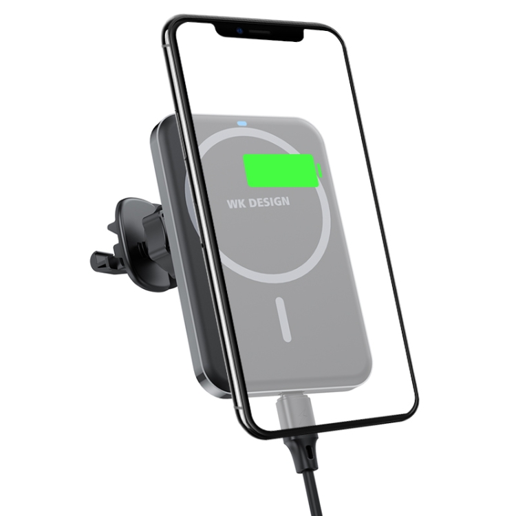 

WK WP-U95 15W Car Magnetic Wireless Charging Holder (Black)