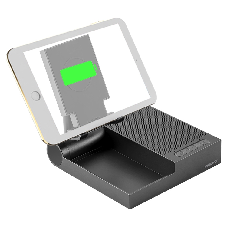 

MOMAX BS2D Multi-function Mini Wireless Charger Conference Speaker