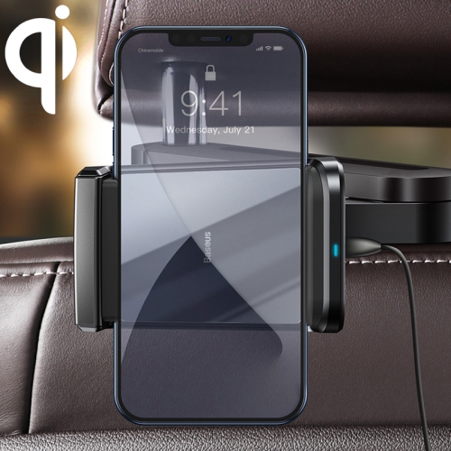 

Baseus WXHZ-01 Energy Storage Car Backseat Holder Wireless Charger for 4.7 - 6.5 inch Mobile Phone