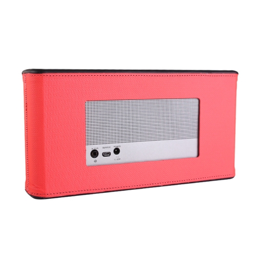 

Bluetooth Audio Leather Case for Bose Soundlink Mini 3 III (Rose Red)