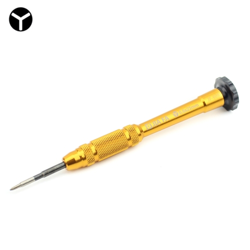 JIAFA JF-609-0.6Y Tri-point 0.6 Repair Screwdriver for iPhone X/ 8/ 8P/ 7/ 7P & Apple Watch(Gold)