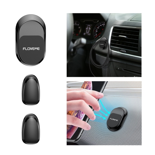 

FLOVEME YXF205641 Car Magnetic Suction Hook Bracket for 3.5-7 inch Phone (Black)