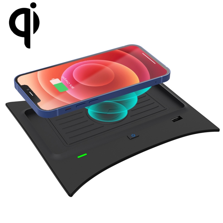 

Car Fast Charging Wireless Charger for Nissan X-Trail 2014-2021 / Qashqai 2016-2018, Left Driving(Black)