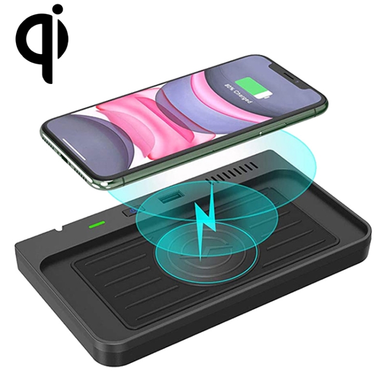 

Car Fast Charging Wireless Charger for Ford Explorer 2020-2021, Left Driving(Black)