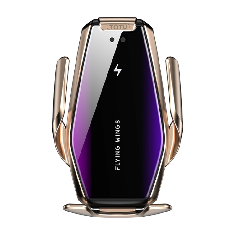 

TOTUDESIGN S7 King Series II Car Induction Wireless Charger Mount Holder(Gold)